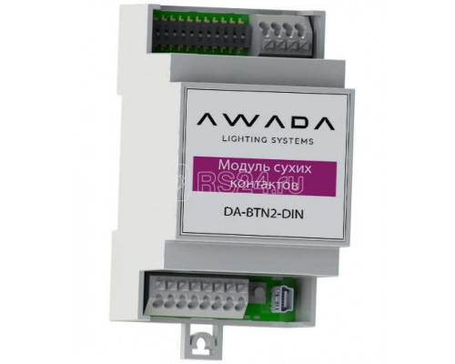 Модуль сухих контактов AWADA DA-BTN2-DIN