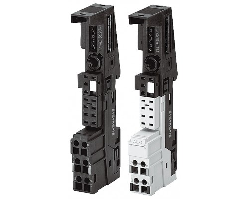 Модуль терминальный SIMATIC DP TM-E15C24-A1 ET 200S для уст. электр. модуля 15мм 2х4 пружинных контакта -защелки с зажимами для подключения к AUX1 сквозная шина AUX1 (уп.5шт) Siemens 6ES71934CA300AA0