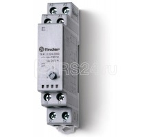 Модуль управления Авто-Вкл-Выкл 1CO 5А 24В AC/DC монтаж на рейку 35мм 17.5мм IP20 FINDER 194100240000PAS