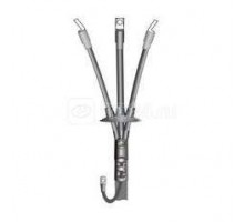 Муфта кабельная концевая внутр. установки для кабелей с бумаж. и пласт. изол. 1кВ 4КВТП-1(70-120) без наконечн. Михнево 001007