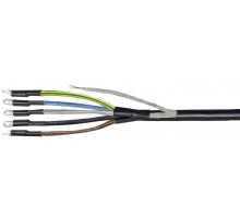 Муфта концевая ПКВтпбэ 5х150/240 без болт. наконечн.; ППД ПВХ/СПЭ изоляция 1кВ ИЭК UZM-XLBK1-VN5-150240XZ