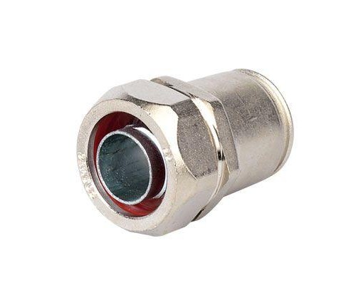 Муфта металлорукав DN 12-жесткая труба d16мм IP66/IP67 никелированная латунь DKC 6117-12N