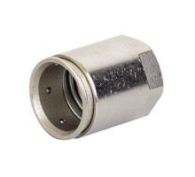 Муфта труба-коробка d32мм IP66/IP67 М32х1.5 внутр. резьба никелированная латунь DKC 6112-A32