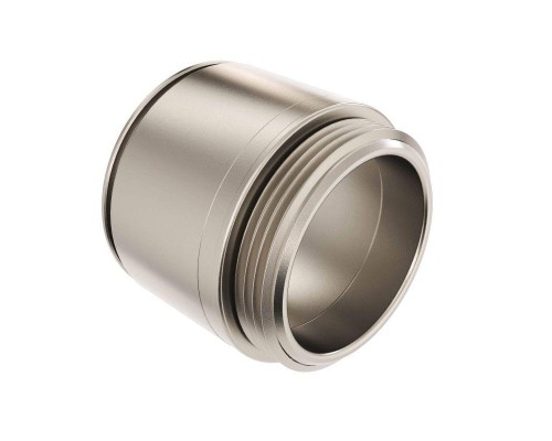 Муфта труба-коробка d63мм IP66/IP67 М63х1.5 никелированная латунь DKC 6111-A63N