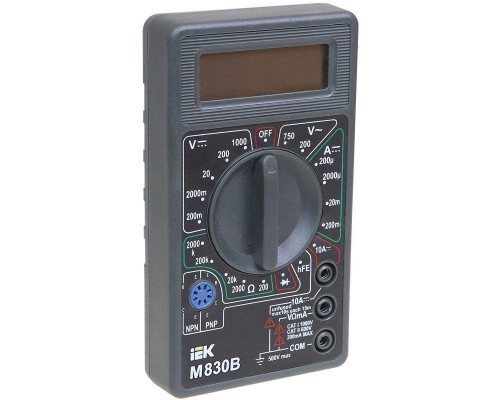 Мультиметр цифровой Universal M830B ИЭК TMD-2B-830