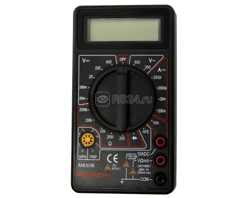 Мультиметр портативный M830B Mastech 13-2001