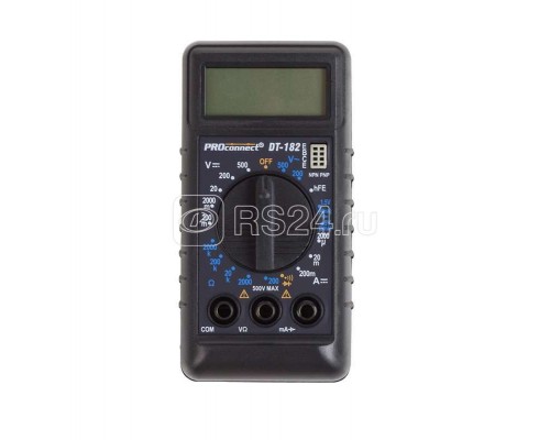 Мультиметр портативный М-182 (DT-182) PROCONNECT 13-3014