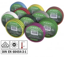 Набор изолент Rainbow Set 19мм х 20м (уп.10шт) HAUPA 263861
