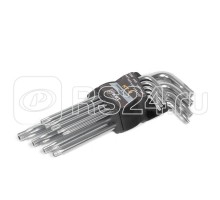 Набор ключей TORX КТ-9 (Т10-Т50) КВТ 79202