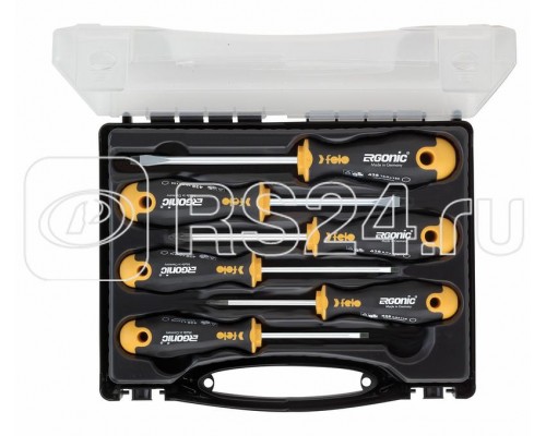Набор отверток Ergonic в кейсе (уп.6шт) Felo 40020636