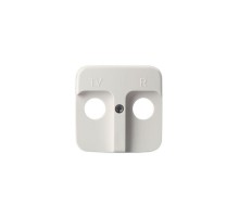 Накладка TV/FM розетки Jussi бел. ABB 2TKA000017G1