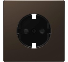 Накладка центральная Merten D-Life для механизма розетки SD мокко SchE MTN2330-6052