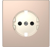 Накладка центральная Merten D-Life для механизма розетки SD шампань SchE MTN2330-6051