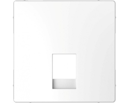 Накладка центральная Merten D-Life для розетки 2-м RJ11/RJ12 SD бел. лотос SchE MTN4215-6035