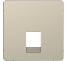 Накладка центральная Merten D-Life для розетки 2-м RJ11/RJ12 SD сахара SchE MTN4215-6033
