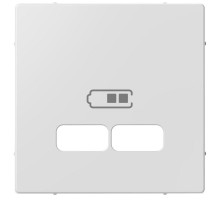 Накладка центральная Merten для механизма USB 2.1А SM активный бел. SchE MTN4367-0325
