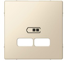 Накладка центральная Merten для механизма USB 2.1А SM беж. SchE MTN4367-0344