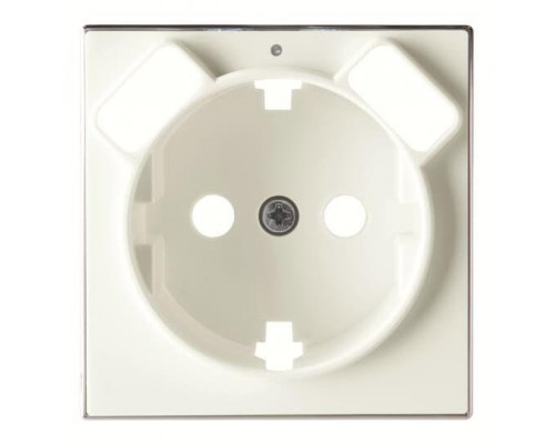 Накладка для розетки SCHUKO с 2хUSB ЗУ арт.8188.3 SKY бел. ABB 2CLA858830A1101