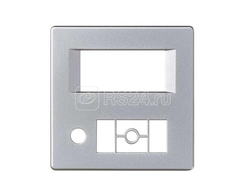 Накладка на 75252-39 Simon82/82Nature алюм. 82058-33