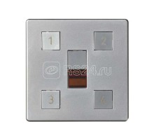 Накладка на 75326-39 Simon82/82Nature алюм. 82048-33