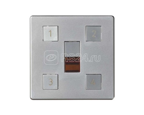 Накладка на 75326-39 Simon82/82Nature алюм. 82048-33