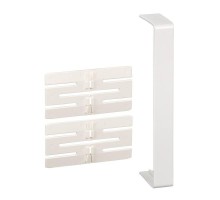 Накладка на стык 185х55мм OL45 RAL9003 SchE ISM10506P
