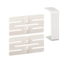 Накладка на стык 75х55мм OL45 RAL9003 SchE ISM10106P