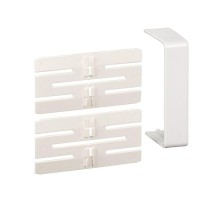 Накладка на стык 95х55мм OL45 RAL9003 SchE ISM10206P