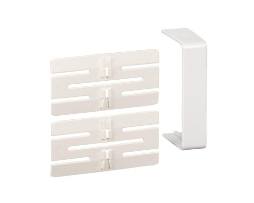Накладка на стык 95х55мм OL45 RAL9003 SchE ISM10206P