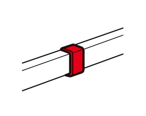 Накладка на стык для кабель-канала 40 Leg 033606