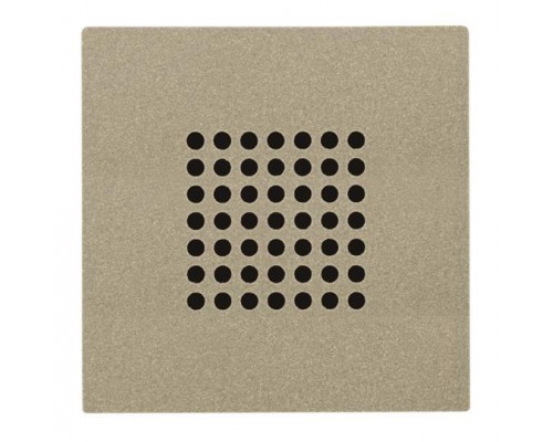 Накладка (решетка) для громковорителя 2 Zenit шампань ABB 2CLA222900N1901