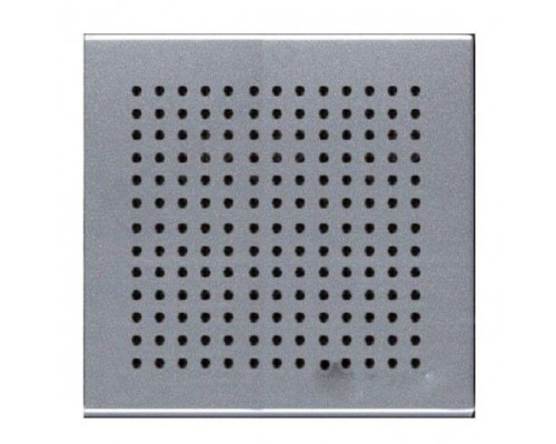 Накладка (решетка) для громковорителя 2 Zenit серебр. ABB 2CLA222900N1301