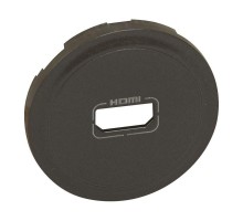 Накладка розетки Celiane HDMI графит Leg 067816