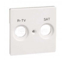 Накладка розетки R-TV+SAT Simon82 алюм. 82097-33