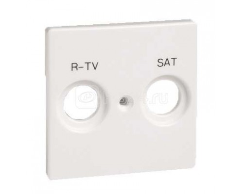 Накладка розетки R-TV+SAT Simon82 алюм. 82097-33