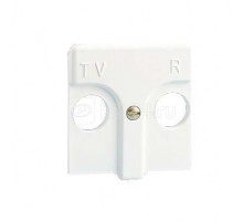 Накладка розетки R-TV бел. Simon27 27053-34