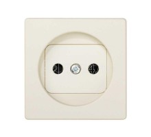 Накладка розетки Simon82 без заземл. сл. кость 82040-31