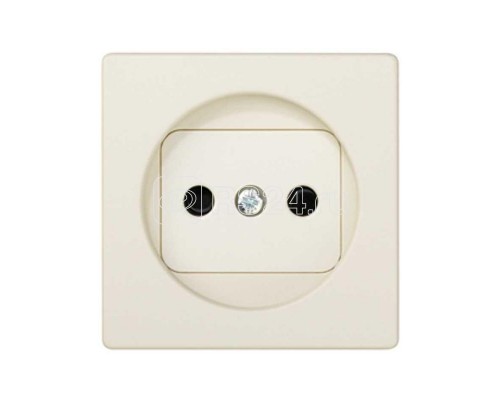 Накладка розетки Simon82 без заземл. сл. кость 82040-31