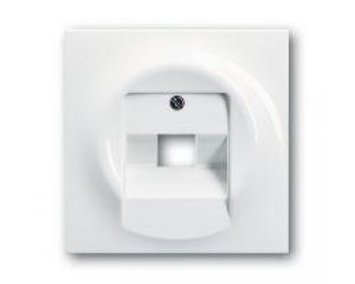 Накладка розетки инф. 1-м Impuls альп. бел. ABB 2CKA001753A8964
