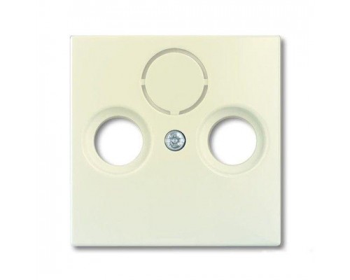Накладка розетки инф. 1-п Basic-55 сл. кость ABB 2CKA001724A4284