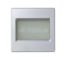 Накладка с подсветкой на 75804-39 Simon82/82Nature алюм. 82096-33