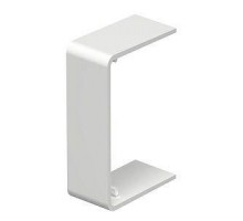 Накладка стыковая кабель-канала 40х110мм ПВХ WDK HS40110RW бел. OBO 6193586