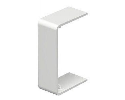 Накладка стыковая кабель-канала 40х110мм ПВХ WDK HS40110RW бел. OBO 6193586