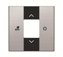 Накладка терморегулятора CP-RTC-85AI free@home SKY нерж. сталь ABB 2CLA854060A1401
