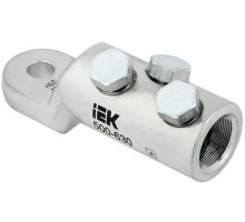 Наконечник болтовой луженый НБЛ 500-630-16/3 35кВ ИЭК UNB11-500-630-03-35