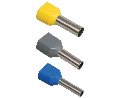 Наконечник-гильза НГИ2 1.5-8 корич. (уп.20шт) ИЭК UTE10-4-D2-4-100