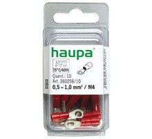 Наконечник изол. НКИ 0.25-1.5 M4 (уп.10шт) HAUPA 260256/10