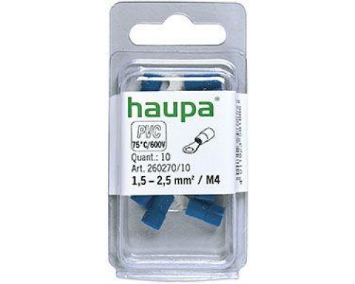 Наконечник изол. НКИ 1.5-2.5 M4 (уп.10шт) HAUPA 260270/10