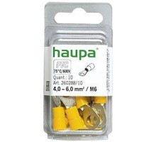 Наконечник изол. НКИ 2.5-6 M6 (уп.10шт) HAUPA 260288/10