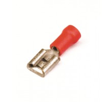 Наконечник изол. розетка 0.25-1.5кв.мм А=4.8х0.5мм кр. (уп.100шт) DKC 2A05P